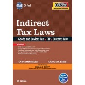 Taxmann's  Indirect Tax Laws Cracker [IDT] for CA Final May 2022 Exam [New/Old Syllabus] by CA (Dr.) Mahesh Gour, CA (Dr.) K.M. Bansal , V.S. Datey
